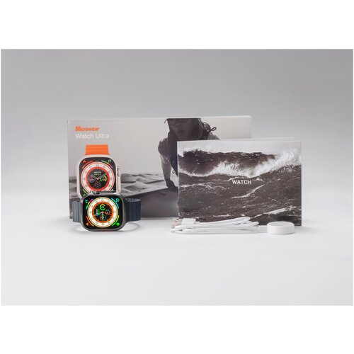 Умные смарт часы Smart A8 Ultra Series 8 цвет черный Bluetooth звонок температура тела калькулятор беспроводная зарядка 189900₽