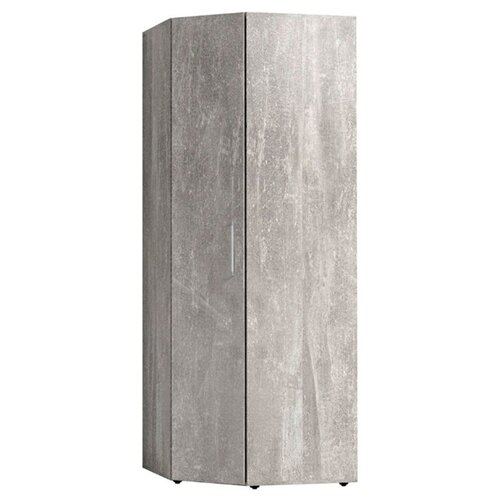 Шкаф угловой Канкун Lime-Pro Бетон 862*862*2300