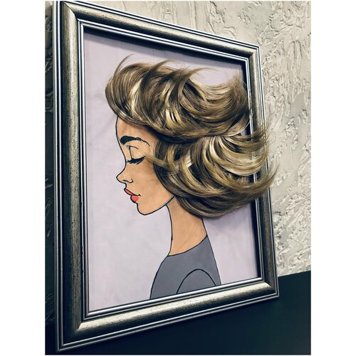 Панно из искусственных