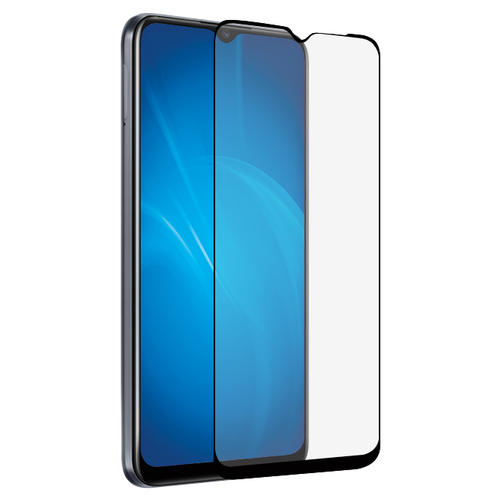 Защитное стекло DF для Realme C20, C21 для Realme C20, Realme C21, 1 шт., черный