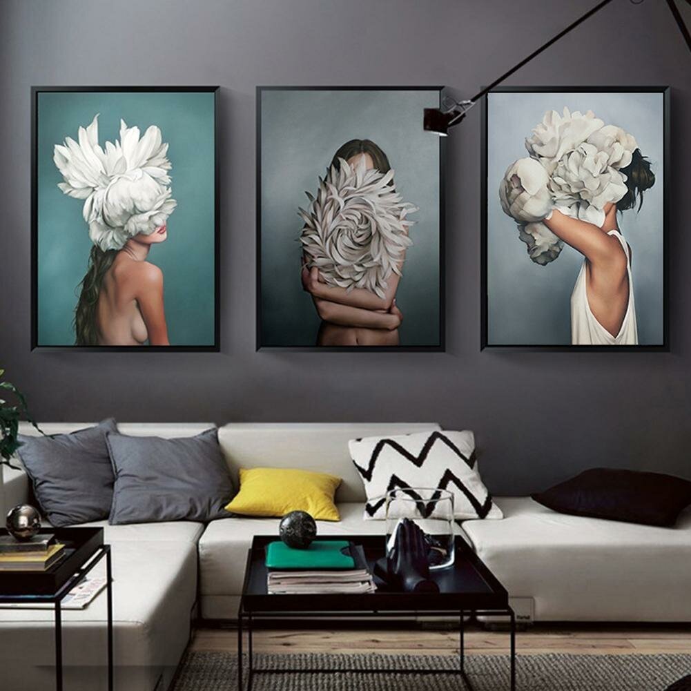 Постер на экокоже 40x50 LinxOne "Мебель, диван, белый, стиль, интерьер" интерьер для дома / декор на стену / дизайн - фотография № 4