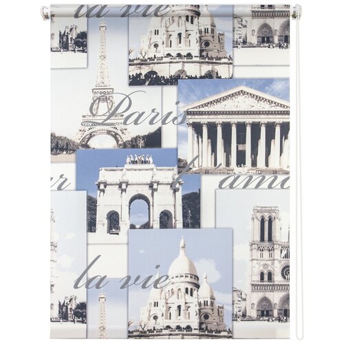 фото Рулонная штора уют 8970 париж, 50х175 см
