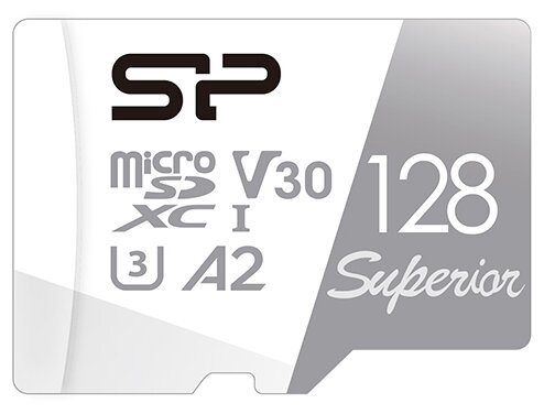 Флеш карта microSD 128GB Silicon Power Superior Pro A2 microSDXC Class 10 UHS-I U3 Colorful 100/80 Mb/s