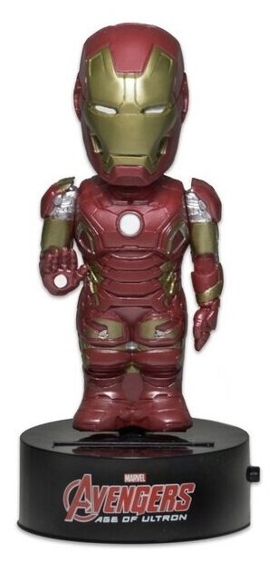 Фигурка NECA Avengers Age of Ultron: Body Knockers – Iron Man – на солнечной батарее (15 см)