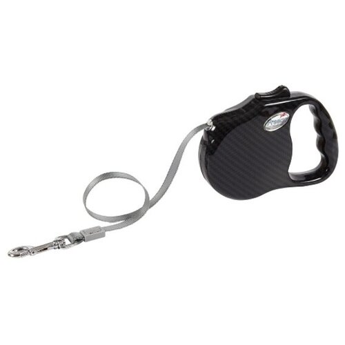 Freego RETRACTABLE LEASH Рулетка Мобил 5 м 41 кг Черная