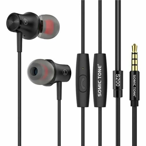 Наушники проводные Somic Tone Headphones с микрофоном для телефона 48600₽