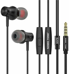 Наушники проводные Somic Tone Headphones с микрофоном для телефона