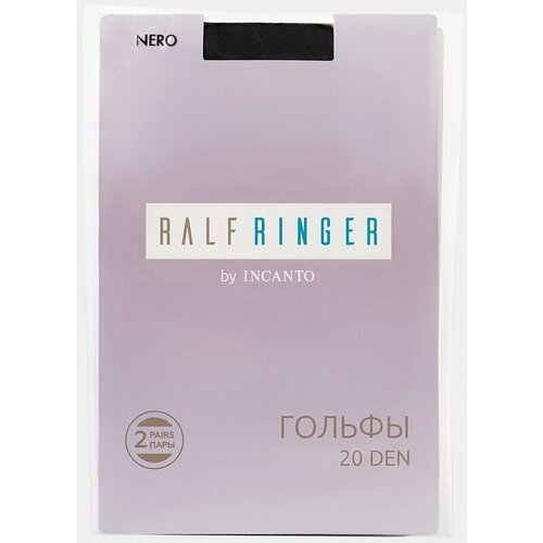 фото Гольфы ralf ringer, 2 пары, размер onesize, черный