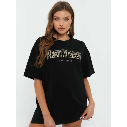 фото Футболка little secret, размер one size, черный