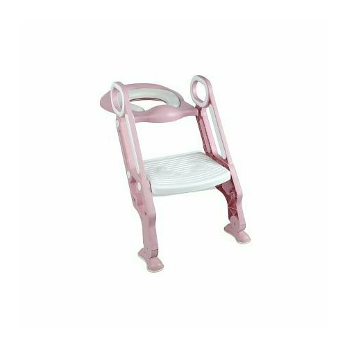 Подставка-лестница BUBURY Baby с сидением розовый