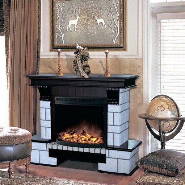 фото Электроочаг встраиваемый Garden Way Panoramic BLT-999A-2-C