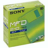 190737 10MFD2HDGF Дискеты 1,44 Мб SONY 3.5" дюйма MF 2HD картон (10 дискет в упаковке)
