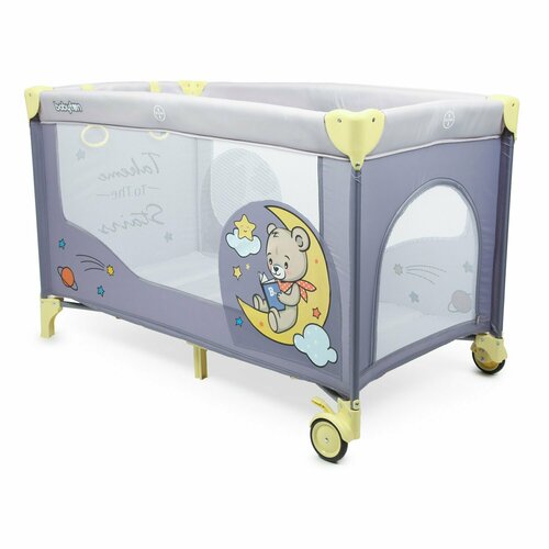 Манеж Babyton Play Box Grey