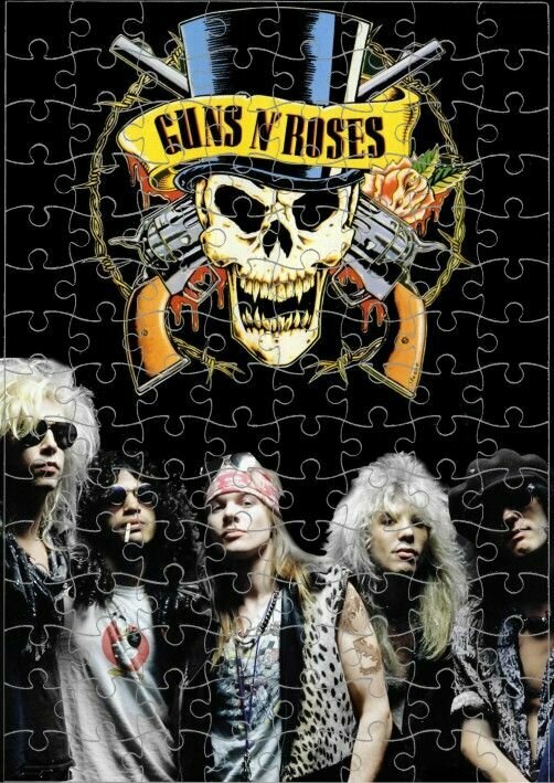 Пазл Guns N' Roses №2, А3