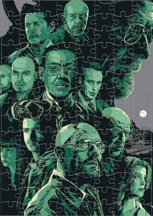 Пазл Во все тяжкие, Breaking Bad №6, А3