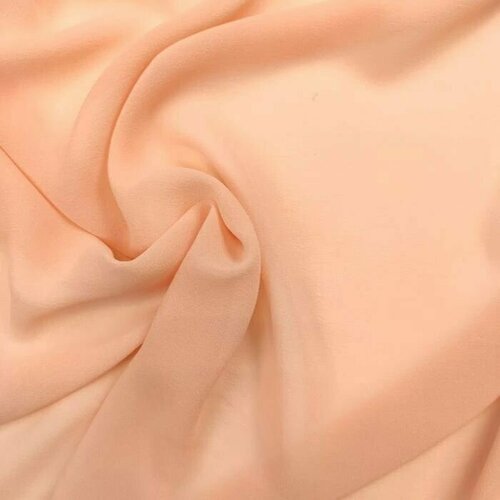 Ткань плательная шифон (розовый) 100 шелк италия 50 cm*131 cm