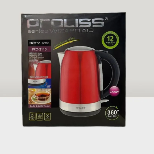 Электрический чайник PRO-2113 красный 305000₽