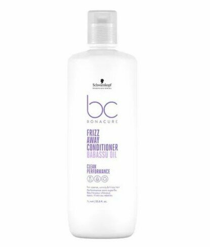 Бальзам для волос разглаживающий Schwarzkopf Professional Bonacure Frizz Away для жестких и непослушных волос 1000 мл