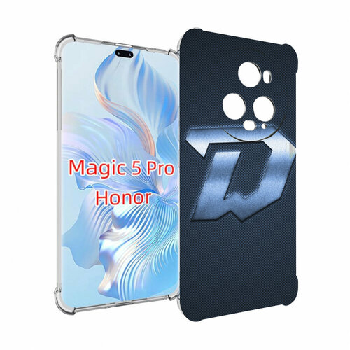 Чехол MyPads динамо минск хоккей мужской для Honor Magic 5 Pro задняя-панель-накладка-бампер
