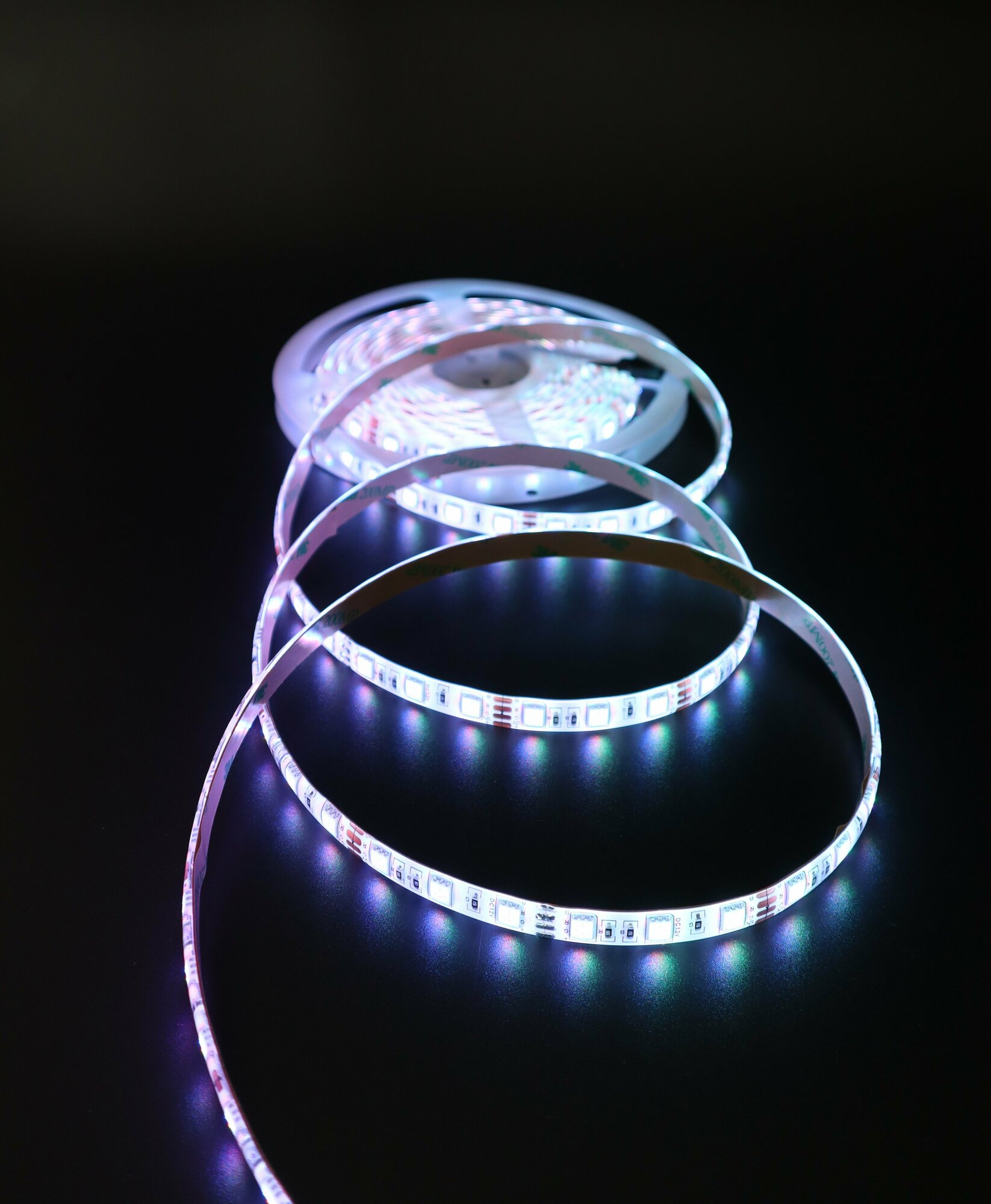 Лента светодиодная герметичная LED 14W, 5050-60 диодов на метр -IP65 12V, RGB, Мультицвет - фотография № 11