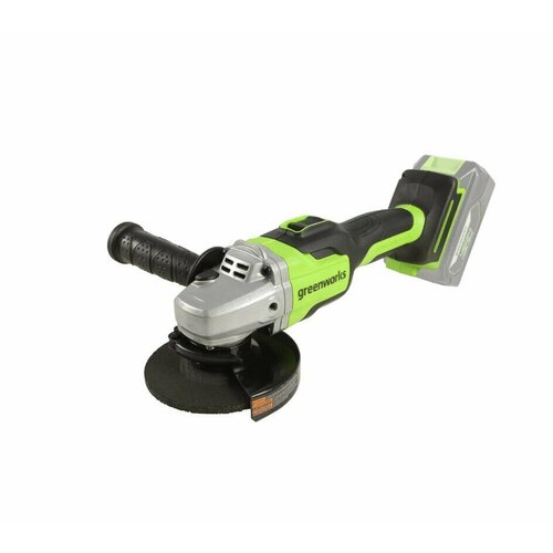 Аккумуляторная бесщёточная угловая шлифовальная машина Greenworks GD24AG с 1 Акб и Зу 1299000₽