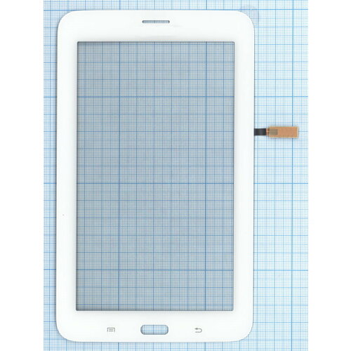Сенсорное стекло (тачскрин) для Samsung Galaxy Tab 3 7.0 Lite SM-T111 3G белое тачскрин vertex tab 3g 7 1