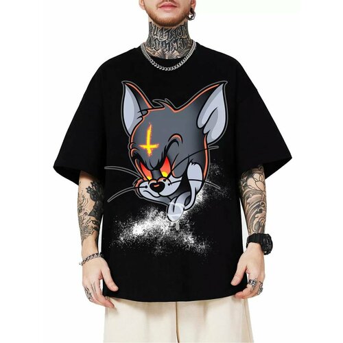 Футболка Romax Tex, размер 48, черный