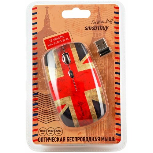 Мышь беспроводная SMARTBUY 327AG принт love 165700₽