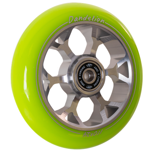 Колесо для трюкового самоката TechTeam X-Treme 110*24мм, Dandelion, green