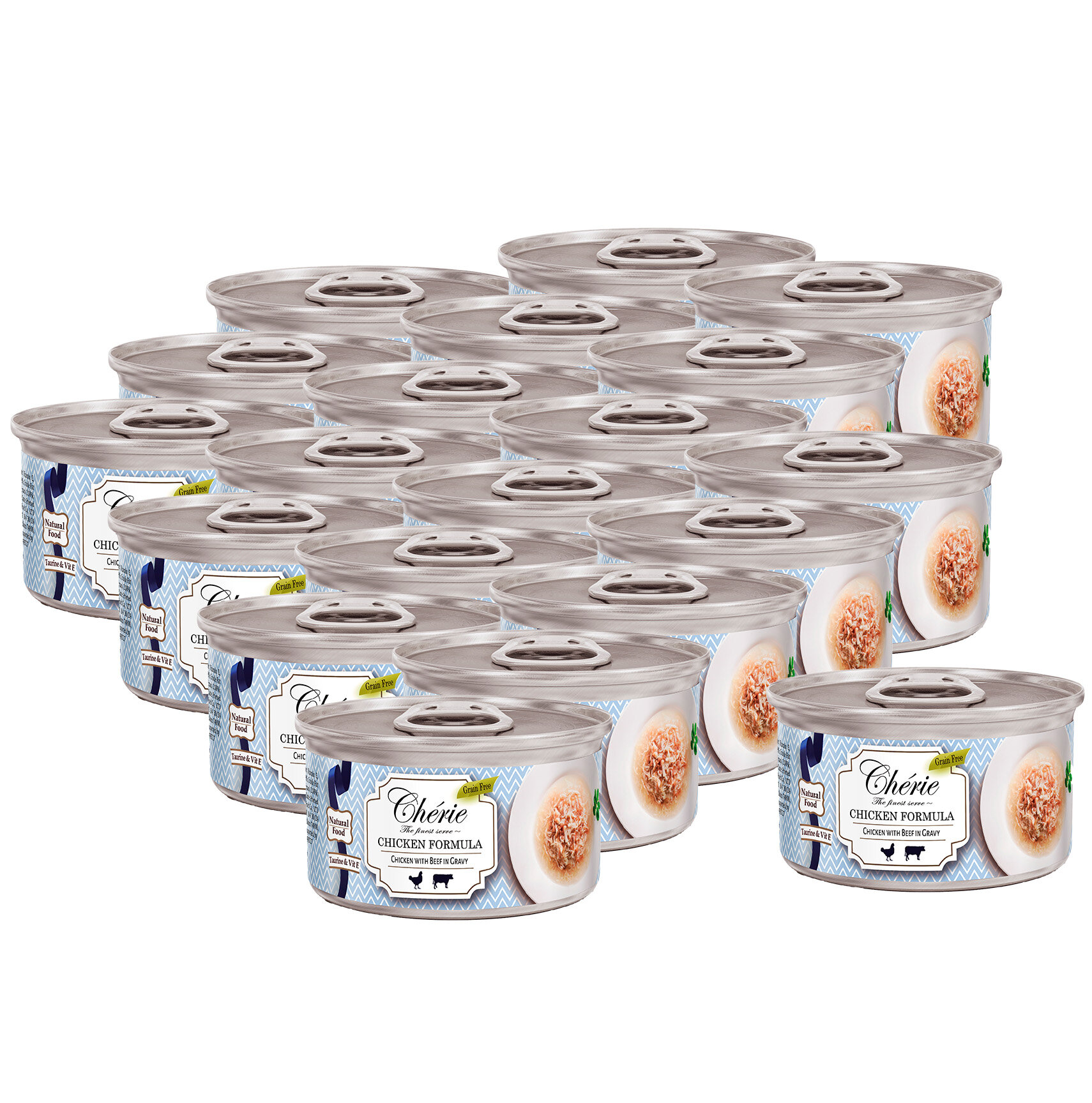 фото PETTRIC Курица с Говядиной в Соусе. 80 г. х 20 шт.