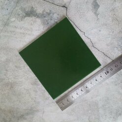 Термостойкая силиконовая пластина для изготовления прокладок 100*100мм, толщина 2,5 мм (цвет зеленый)