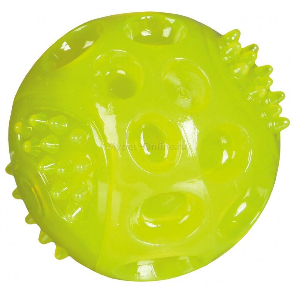 Игрушка для собак Trixie Flashing Ball, размер 6см.