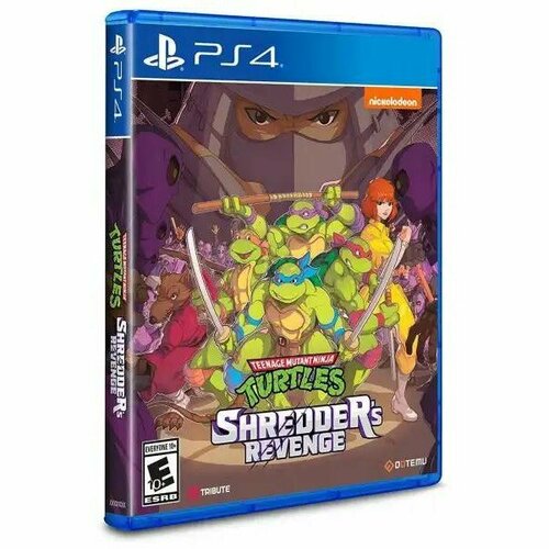 Teenage Mutant Ninja Turtles (TMNT) – Shredder's Revenge (английская версия) (PS4) игра для playstation 5 teenage mutant ninja turtles the cowabunga collection англ новый