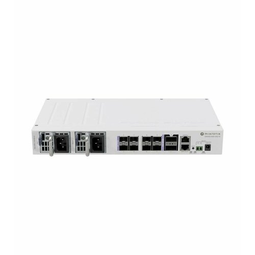 Коммутатор Mikrotik CRS510-8XS-2XQ-IN маршрутизатор mikrotik ccr2216 1g 12xs 2xq оптический маршрутизатор qsfp28 sfp28