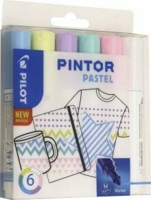 Маркеры "Pintor Pastel" (6 цветов) (M-S6) Pilot - фото №7