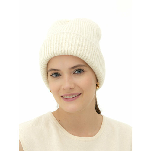 фото Шапка ulzii cashmere, размер onesize, бежевый