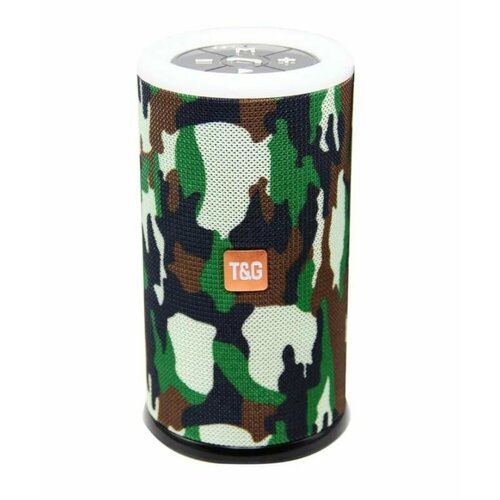 Портативная колонка Bluetooth с подсветкой Stereo BT Speaker TG512 хаки 268900₽