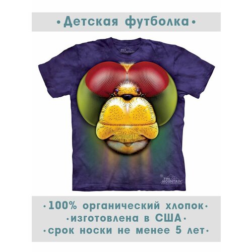 фото Футболка the mountain, размер s-y, фиолетовый