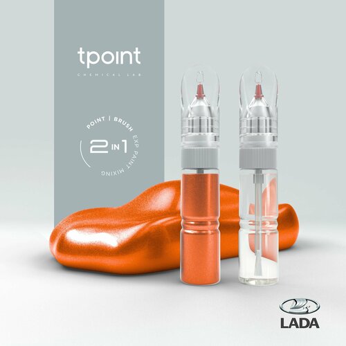 Набор - штрих-корректоров для Лада ВАЗ LADA VESTA марс MARS код цвета 130 штрих-корректор от сколов и царапин 20мл20мл 1300₽