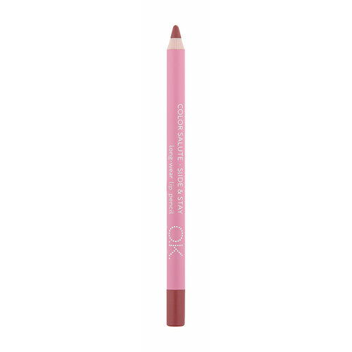 Стойкий карандаш для губ розовый O.K.Beauty Salute Slide & Stay Lipliner