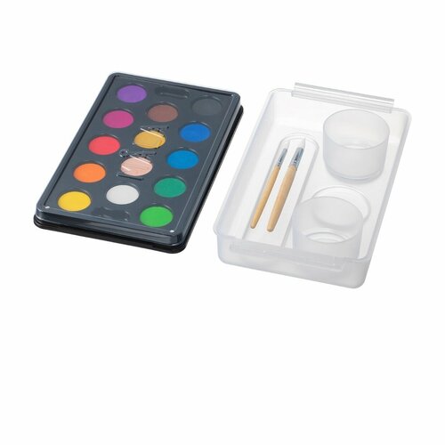 IKEA Mala краски акварельные набор с кистями 1590₽