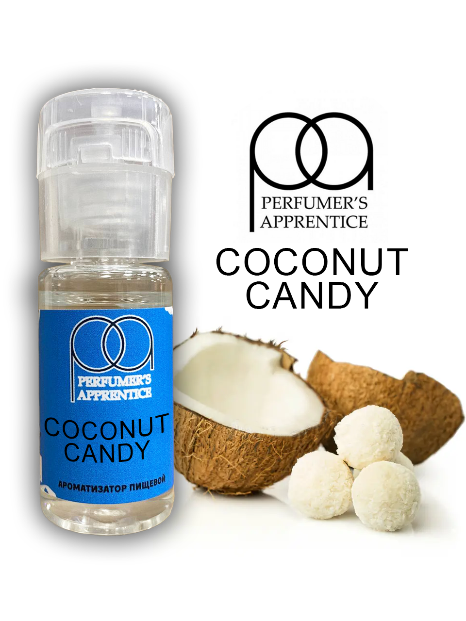 Ароматизатор пищевой Coconut Candy (TPA) 10мл