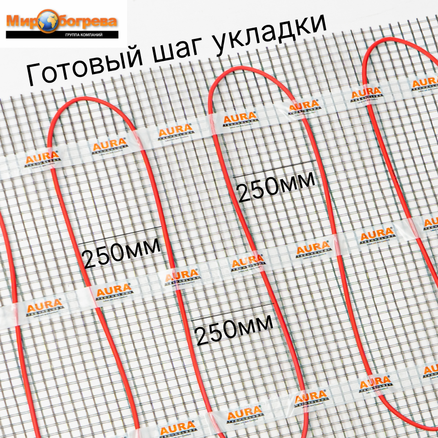 Комплект теплого пола AURA - фото №11