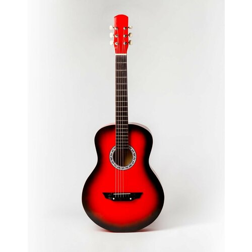 Акустическая гитара, красный санберст, аккорд ACD-40A-12-R