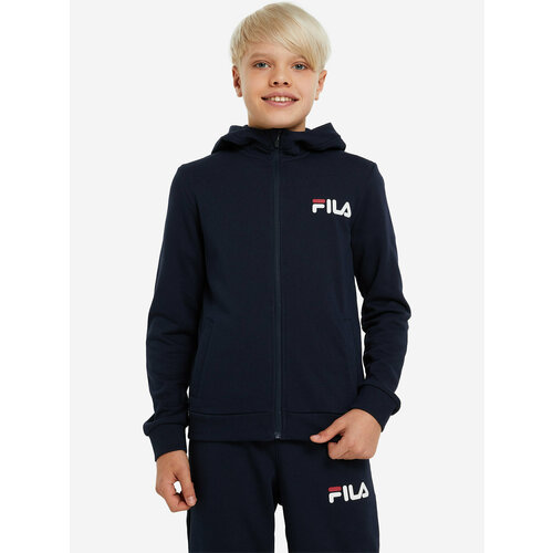 Толстовка Fila, размер 170-176, синий куртка fila размер 170 176 синий