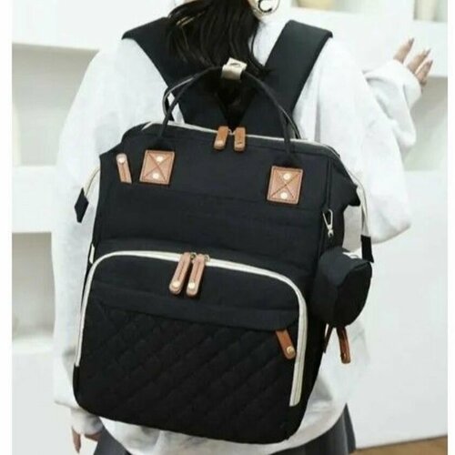 Многофункциональный дорожный рюкзак органайзер для мамы черный 1799₽