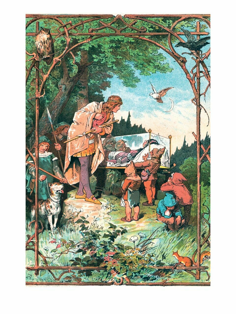 Немецкие волшебные сказки (Гримм Якоб и Вильгельм, Гауф Вильгельм, Бехштейн Людвиг) - фото №14