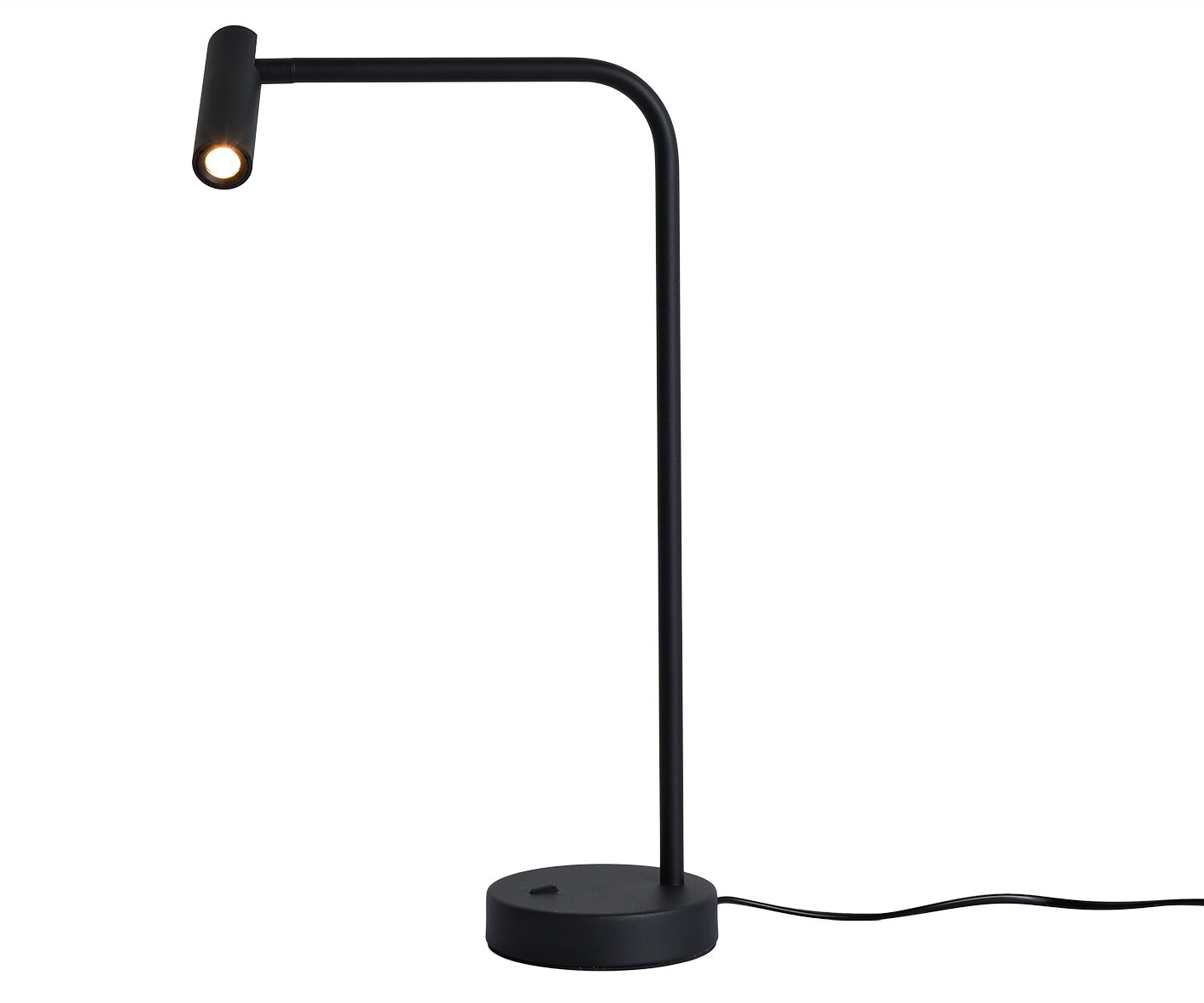 Настольная лампа Kink Light Алери W240xL120xH450 мм LED цвет Черный, арт. 08070-T,19