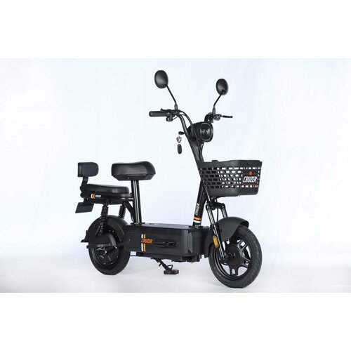Электроскутер CRUZER TATA 48V 20Ah 400WT цвет BLACK 50350₽