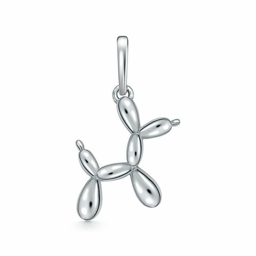 Подвеска Zlato серебро 925 проба родирование размер 26 см серебристый 1885₽